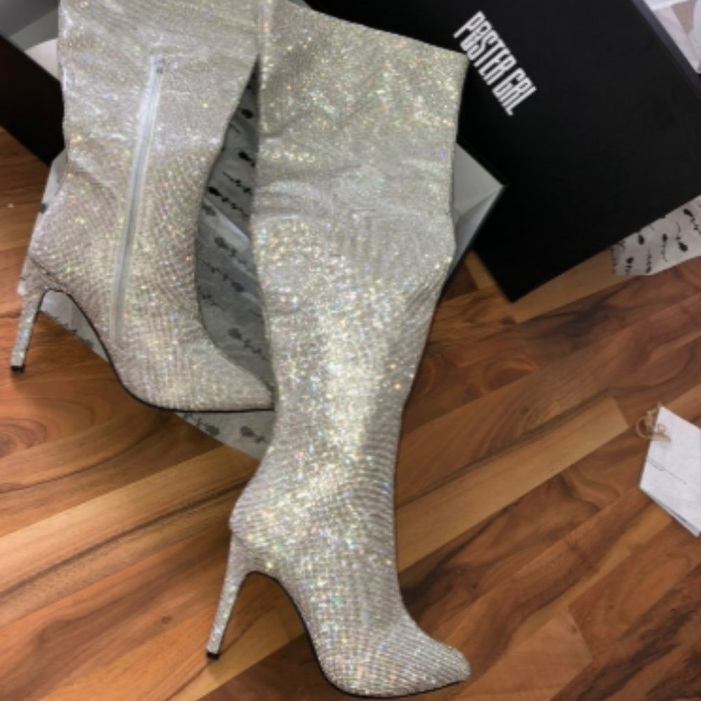Dolls Kill Publicity Stunt Bling Boot 8